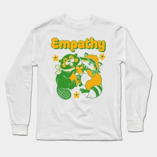 empathy - yellow/green Long Sleeve T-Shirt